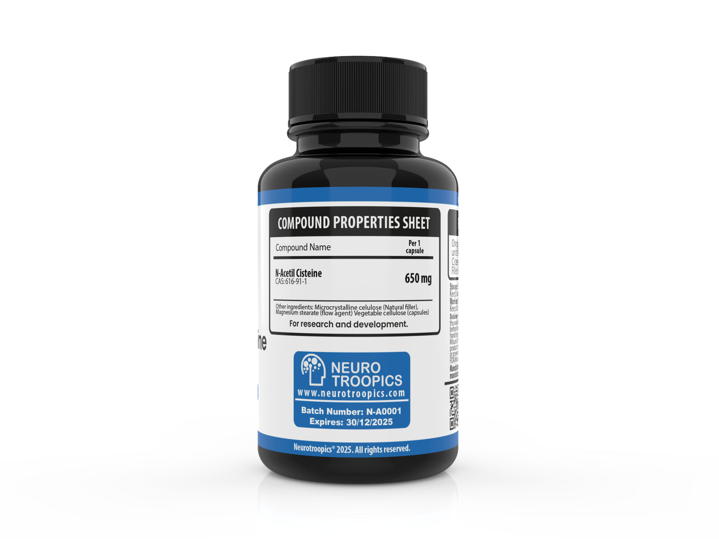 N-Acetilcisteína (NAC) 650 Mg