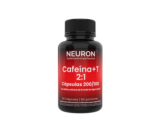 Neuron Cafeína + T 2:1 - 60 Cápsulas (energía y rendimiento deportivo)