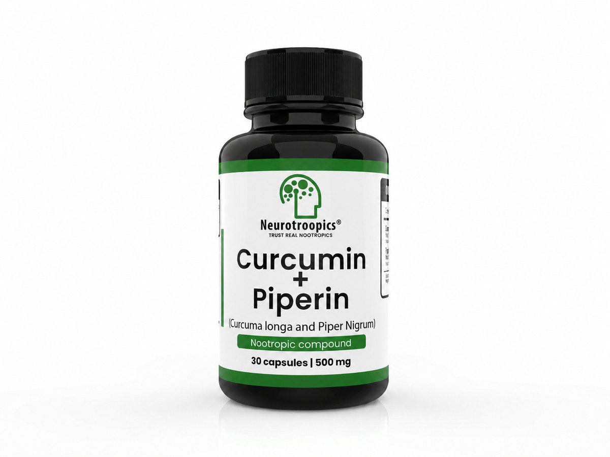 Curcumina + Piperina (Curcuma longa y Piper nigrum) - 500 mg