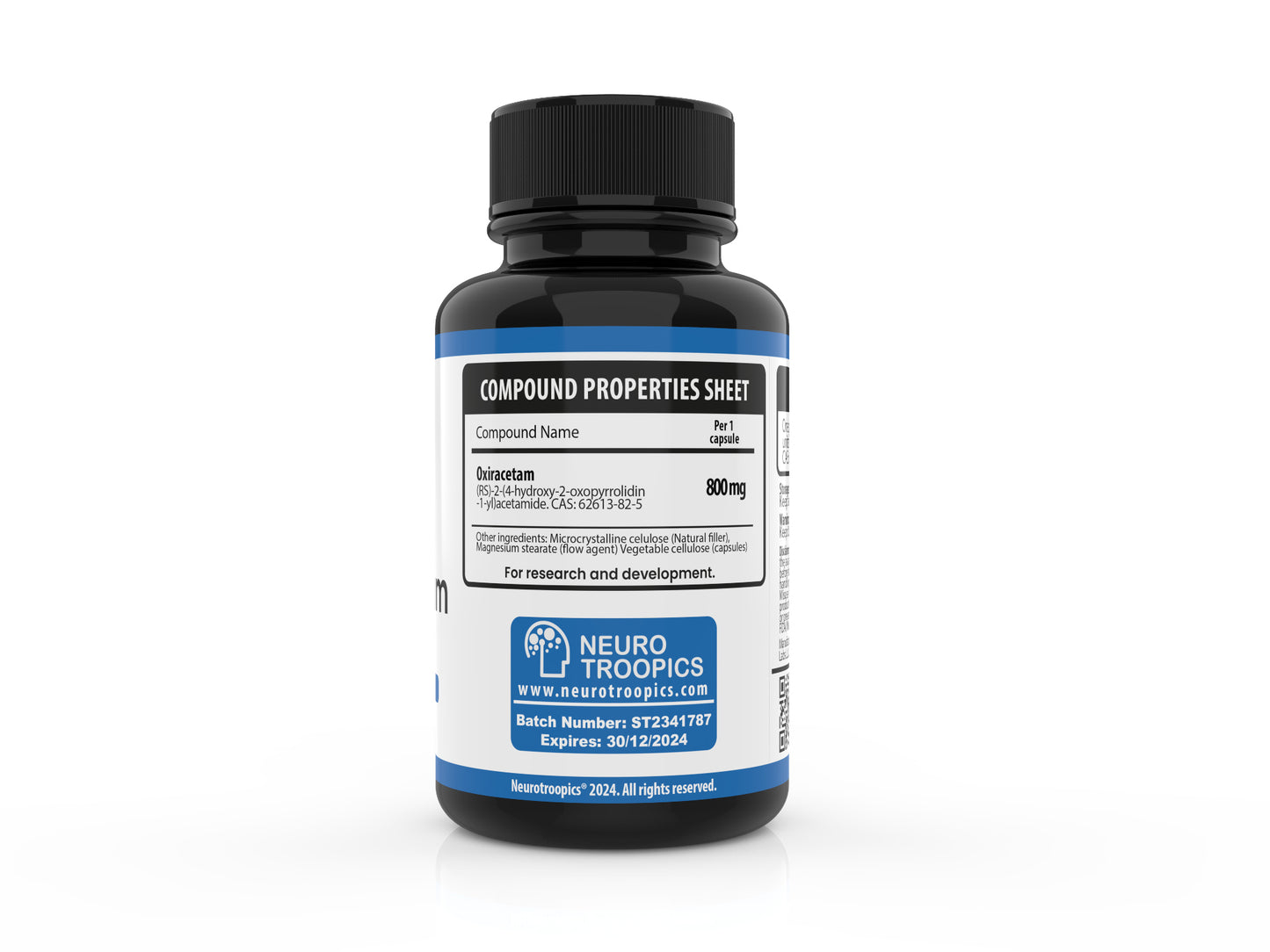 Neurotroopics Oxiracetam 90 Cápsulas