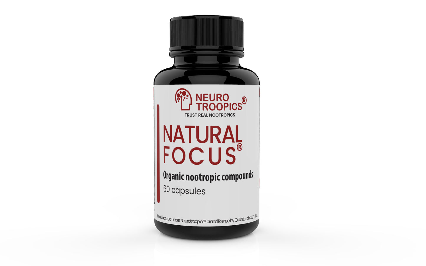 Neurotroopics Natural Focus - 60 Cápsulas