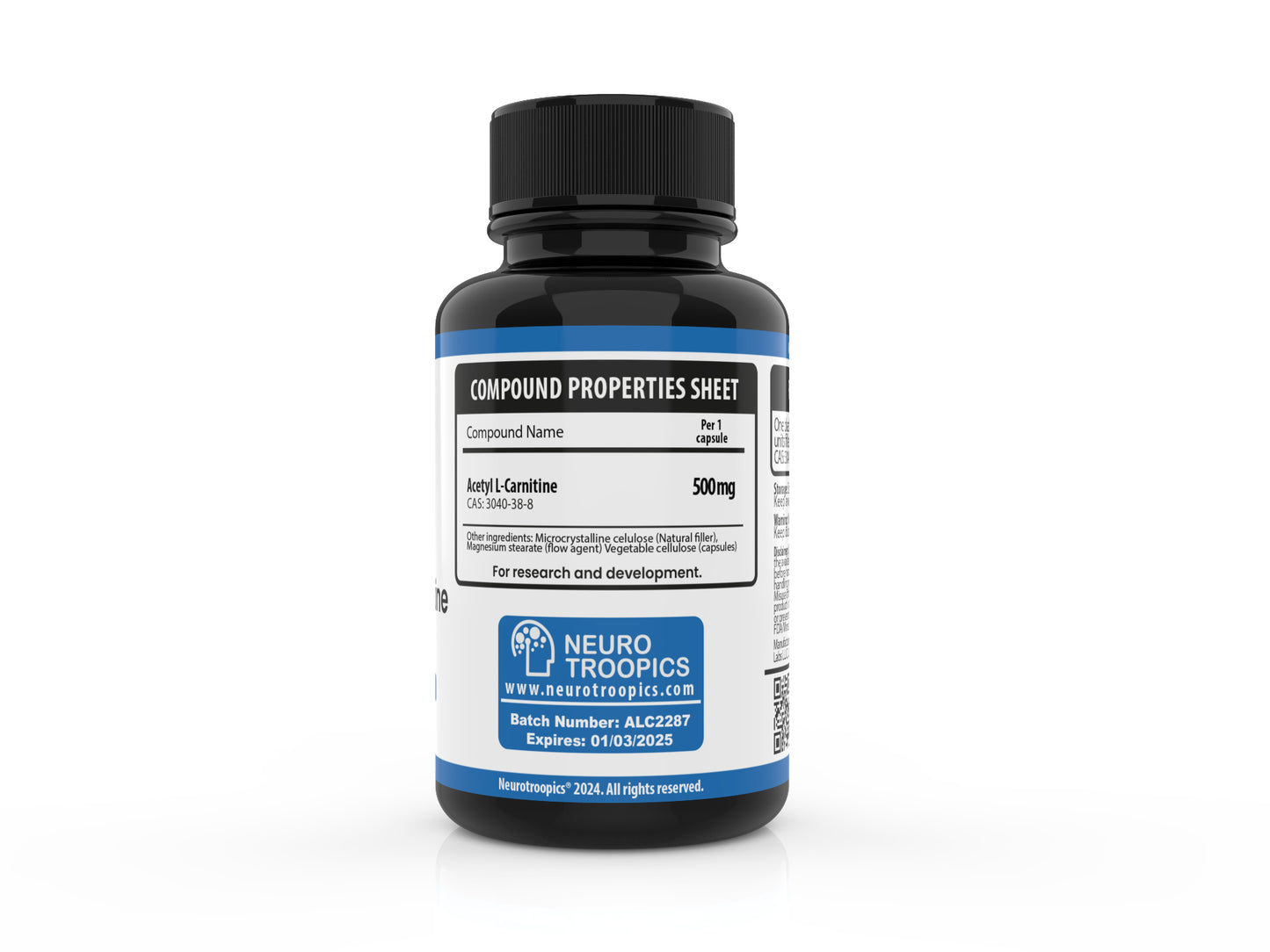 Acetil Carnitina - 500 mg