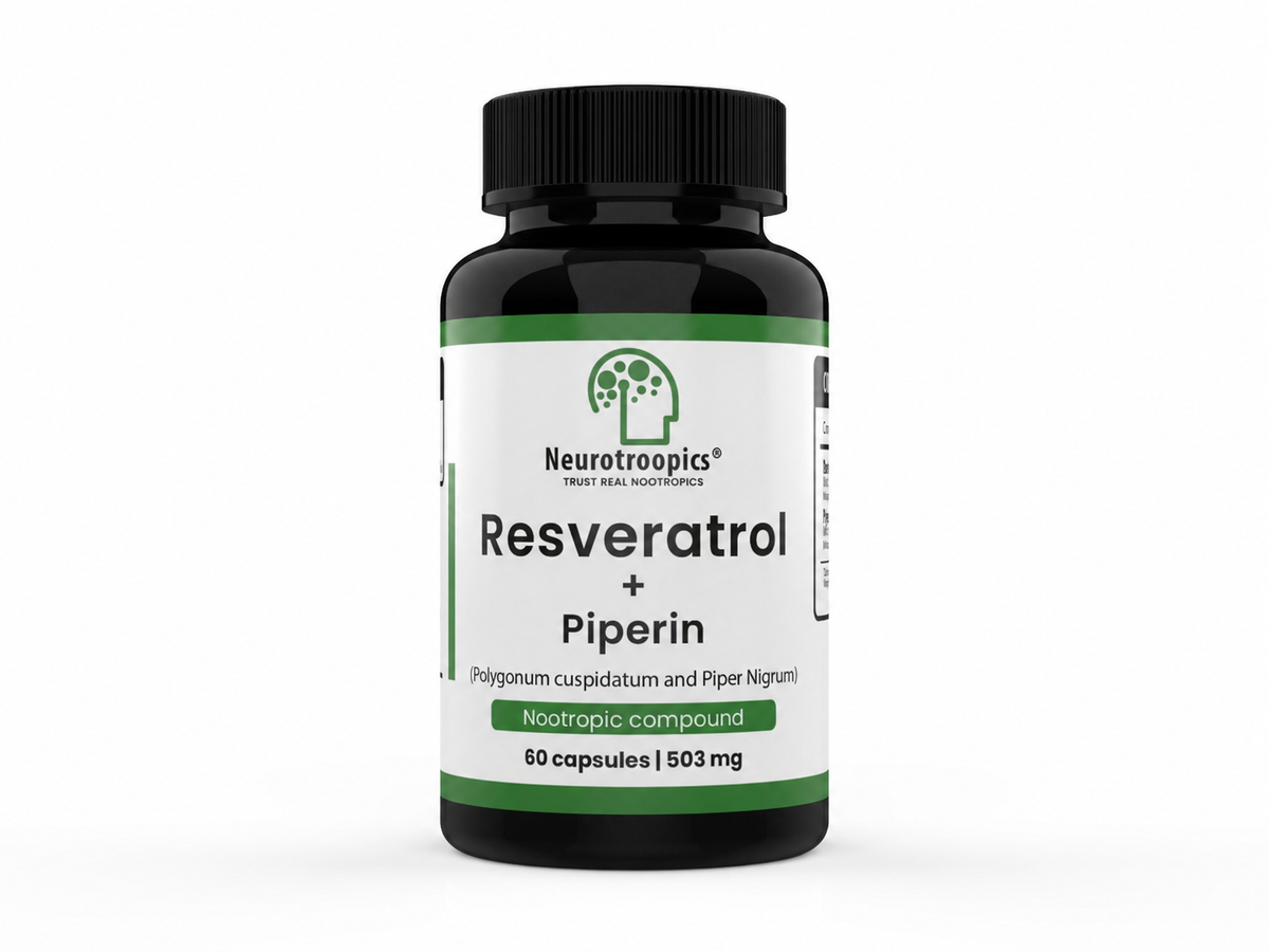 Trans-Resveratrol + Piperina - 503 mg
