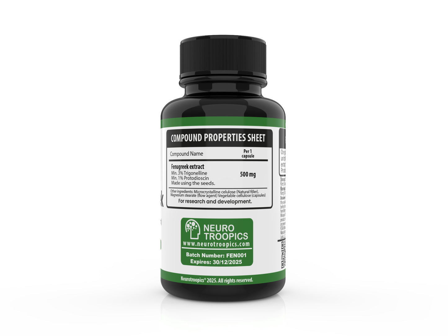 Fenugreek Extracto - 500 mg