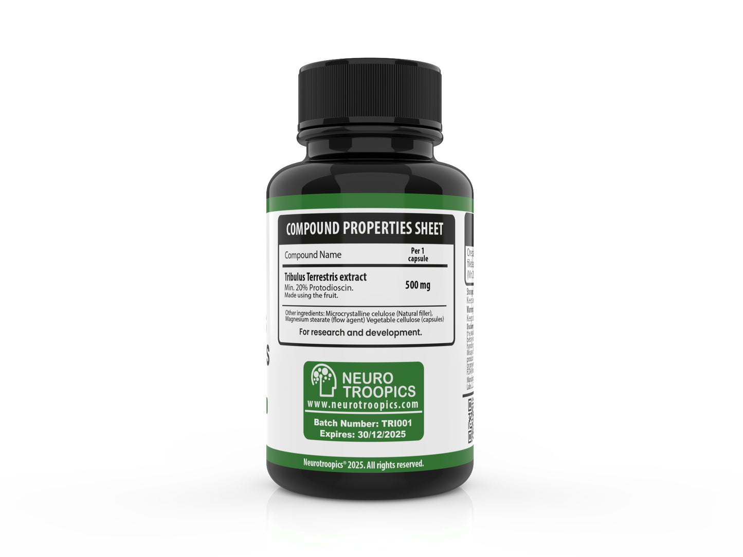 Tribulus Terrestre Extracto (Puncture vine)- 500 mg