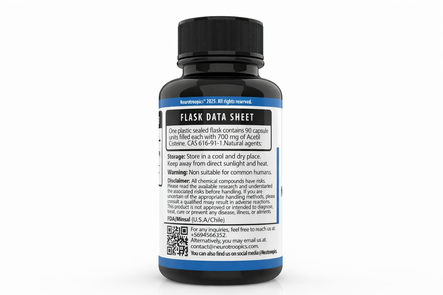 N-Acetilcisteína (NAC) 700 Mg