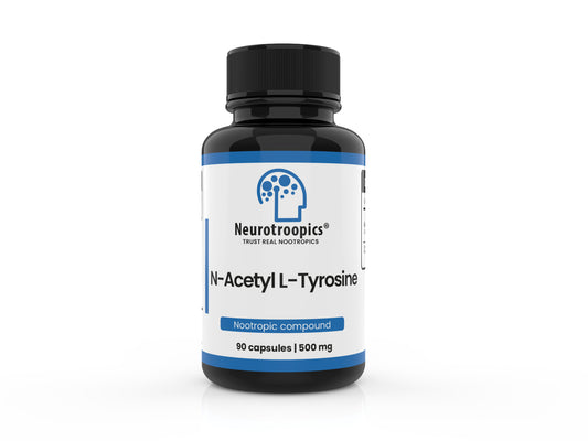 Neurotroopics Acetil L-Tirosina - 90 Cápsulas (500 mg)