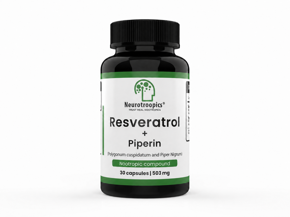 Trans-Resveratrol + Piperina - 503 mg